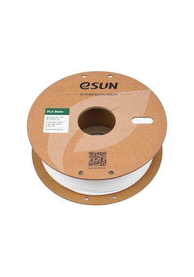 Pla Basic Beyaz Filament 1,75mm 1kg - Bisiparisver, Esun120 Standart