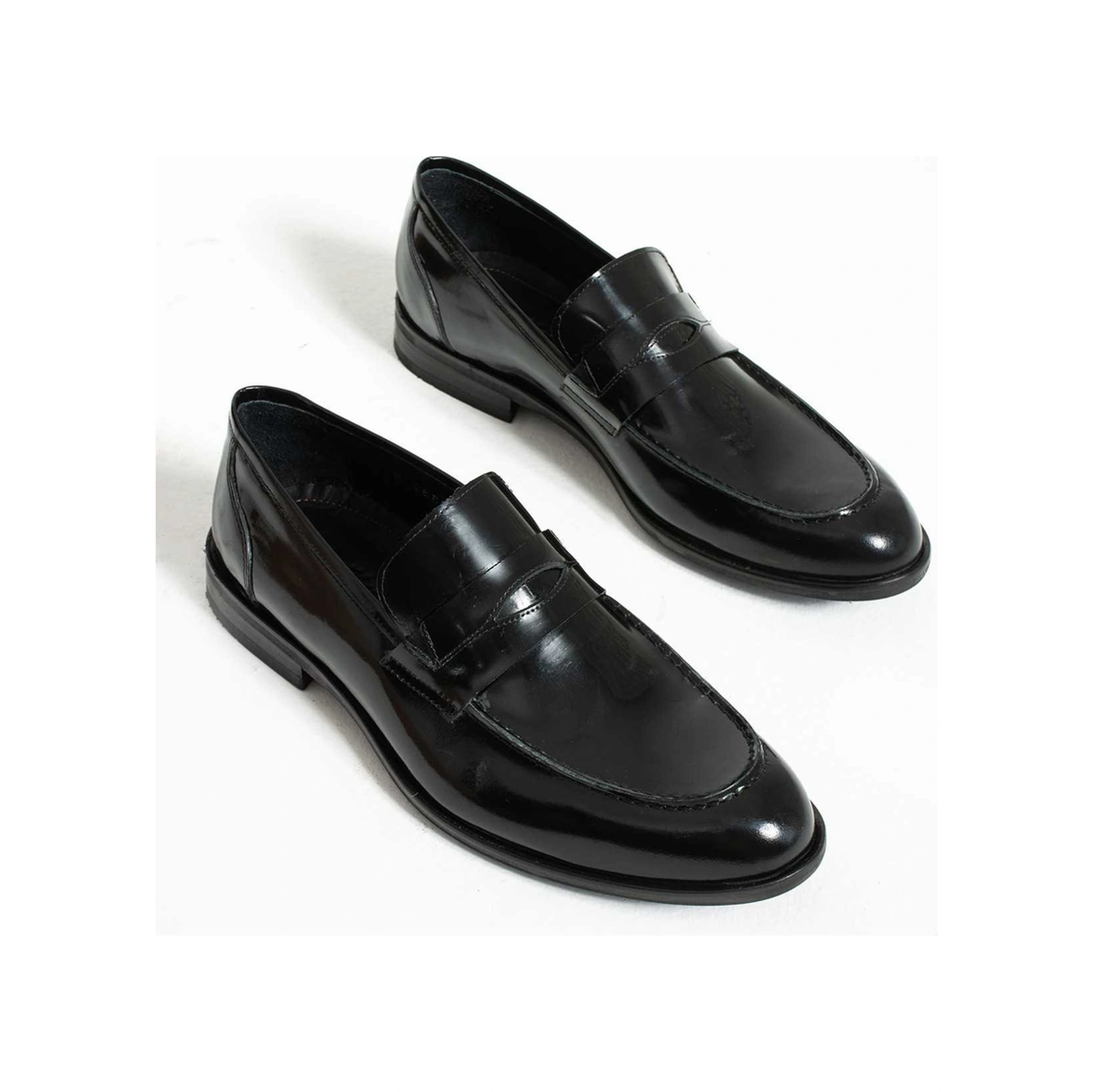 Bestello Bağcıksız Eva Taban Loafer 331-46610 Erkek Ayakkabı Sıyah Acma