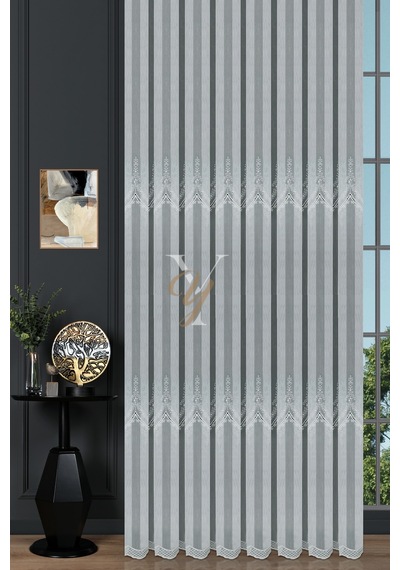 24p7485n Tül Perde V-fikse Ekru
