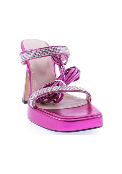 Dgn 3582-23y Kadin Kristal Taşli Bantli Bilekten Bağlamali Kalin Topuklu Sandalet 3582-2271-R15095 Pembe Dgn 3582-23y Kadin Kristal Taşli Bantli Bilekten Bağlamali Kalin Topuklu Sandalet 3582-2271-R15095 Pembe