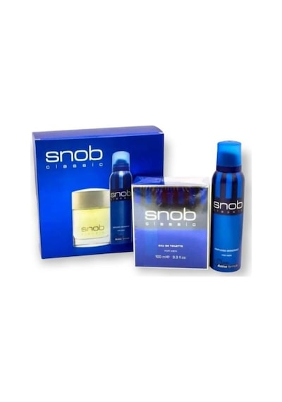 Snop Classic Erkek Parfüm EDT 100 ML + Classic Erkek Sprey Deodorant 150 ML