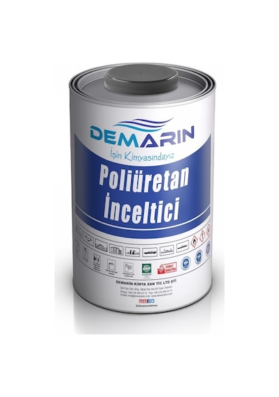 Demarin Poliüretan Tiner 1 KG