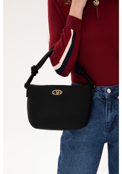 U.S. Polo Assn. Kadın Siyah Kol Çantası 50300355-VR046
