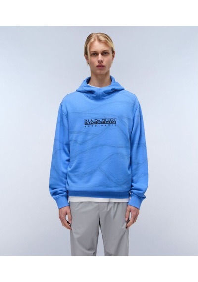 Napapijri B-cellını H Erkek Sweatshırt Np0a4ılrf0k1 Mavi