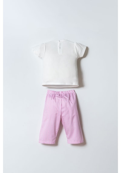 U.s. Polo Assn. Kız Bebek Beyaz Bebek Takım 5274-50131 Beyaz