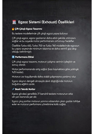 Turbo 650 Ekzoz  700 Ve 760 İle Uyumludur - 853559118