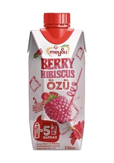 Meysu Berry Hibiscus Özü 2 x 330 ML