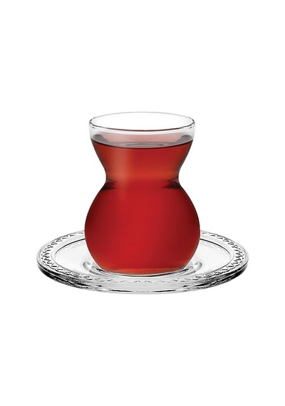 Paşabahçe Etnık Çay Takımı Hediyelik Kutu Çok Renkli