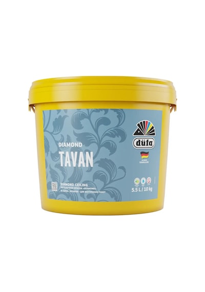 Düfa Diamond Mat Tavan Boyası Beyaz 10 0.5 KG