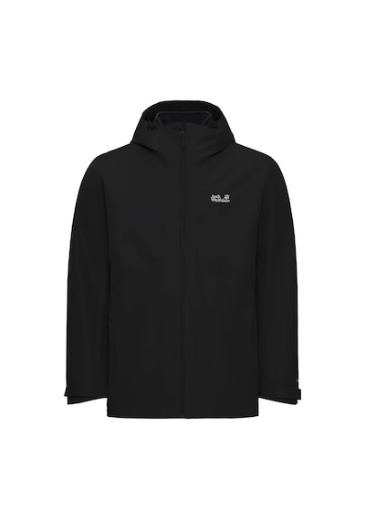 Jack Wolfskın Jack Wolfskin Stonetrail 3in1 Erkek Outdoor Ceketi 6000 Siyah