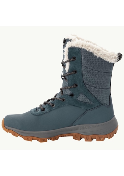 Jack Wolfskin 4053601 1319 035 Everquest Texapore Snow High W Bluish Grey/grey Kadın Outdoor Bot Mavi