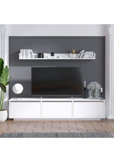 Decormet Prag Tv Ünitesi Beyaz Diğer