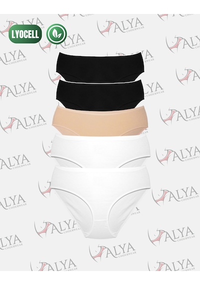 Alya Underwear Kadın Külot, Lyocell Kumaş Külot, Ter Emici Rahat Ve Dayanıklı Kadın İç Çamaşırı, Liyosel Slip Çok Renkli P01 Alya Underwear Kadın Külot, Lyocell Kumaş Külot, Ter Emici Rahat Ve Dayanıklı Kadın İç Çamaşırı, Liyosel Slip Çok Renkli P01
