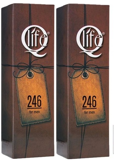 Q Life No:246 Erkek Parfüm EDC 50 ML x 2