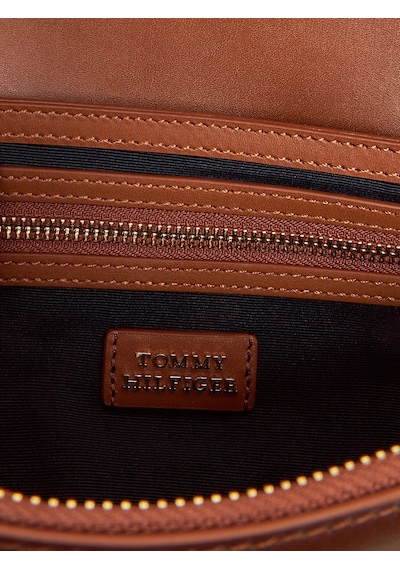 Tommy Hilfiger Tommy Hılfıger Kadın Omuz Çantası Aw0aw17400-0hd Kahverengi
