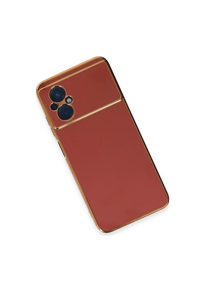 Xiaomi Poco M5 Uyumlu Kılıf Volet Silikon - Kırmızı