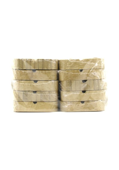 İbico İ22-399 Küllük 10cm Kare Ahşap Bambu - 10'li Paket