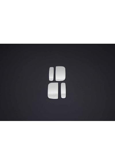 Peugeot Partner Uyumlu Kapı Kolu 4 Parça 1996-2008 Paslanmaz Krom
