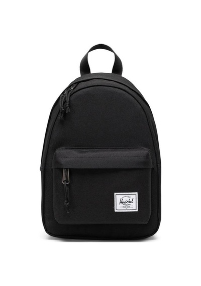 Herschel Supply Co. Herschel Classic Mini 14"inç Laptop Uyumlu Sırt Çantası, Su İtici Kumaş, 6 L-13448 Siyah
