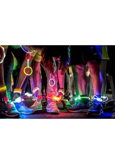 Himarry Karanlıkta Yanan Parlayan Fosforlu Glow Stick Çubuk Bileklik 50 Adet