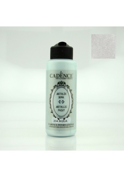 Aqua Rengi Cadence Metalik Boya 120ml 234 Aqua