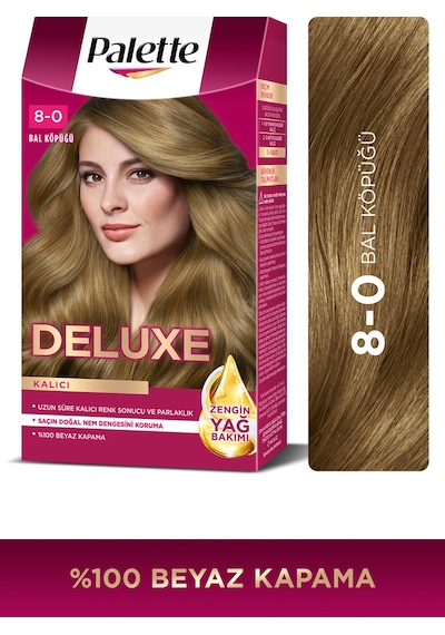 Palette Deluxe 8 - 0 Bal Köpüğü Saç Boyası (455871218)