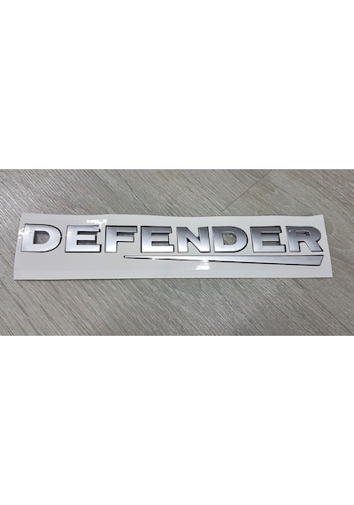Land Rover Defender Arka Yazı 3D Kabartma (345957529)