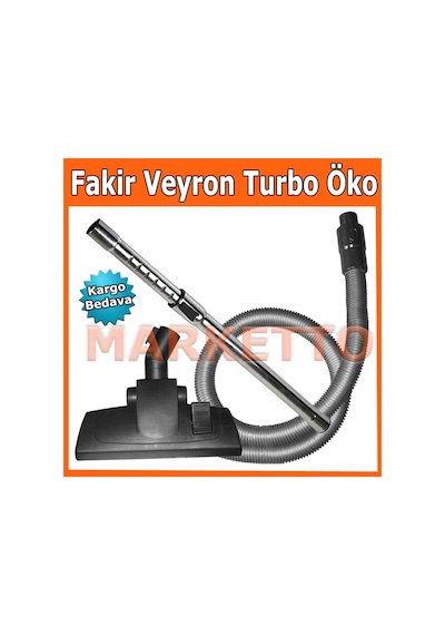 Fakir Veyron Turbo Öko Hortum Boru Emici Başlık Komple Seti