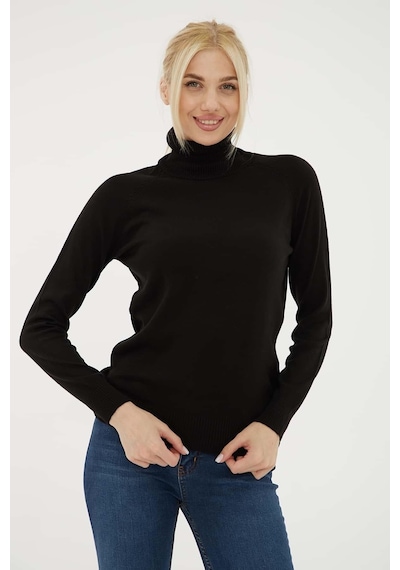 Fashion Friends Kadın Kazak Siyah 23k0401k1 24ke21000008 E2105 Siyah