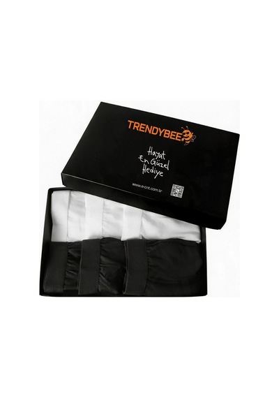 Cnt Erkek Boxer Likralı 6'lı Premium Paket Karışık2 Karışık2