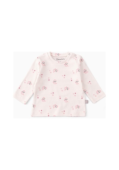 Boumini Bebek Ve Çocuk Pijama Takımı Pembe Miskin Pembe