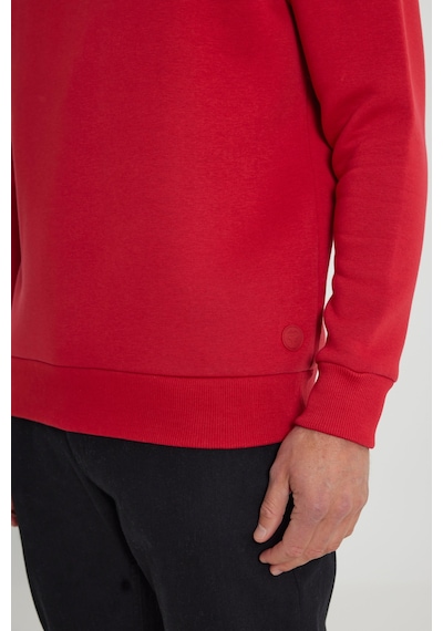 AC&Co / Altınyıldız Classics Erkek Kırmızı Standart Fit Normal Kesim İçi Polarlı Bisiklet Yaka Sweatshirt Kırmızı