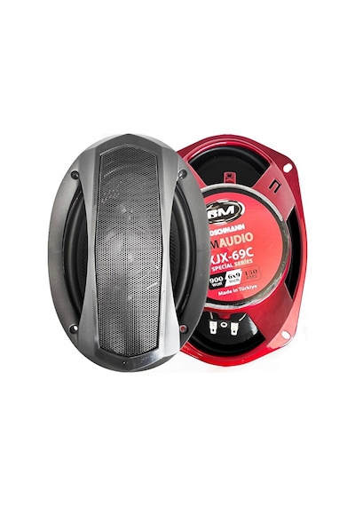 Boschmann Xjx-69c Oto Hoparlör Oval 6x9 Inç 900 Watt Tweeterli 2 Adet