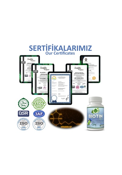 Gökçek Şifa Biotin B7 Vitamin 60 Kapsül