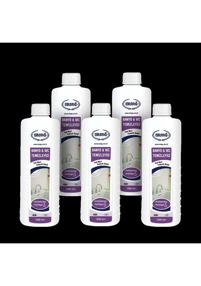 Ersağ Banyo Wc Temizleyici & Antifungal 5'li Paket 5'li Set