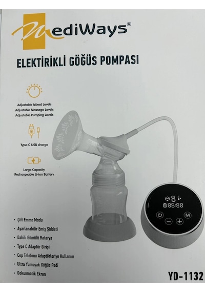 Mediways Göğüs Pompası Elektirikli