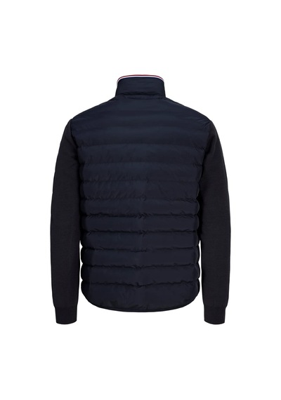 Jack & Jones Erkek Jprblugarry Kolları Örme Dik Yaka Ceket Mont 12303513 Lacivert
