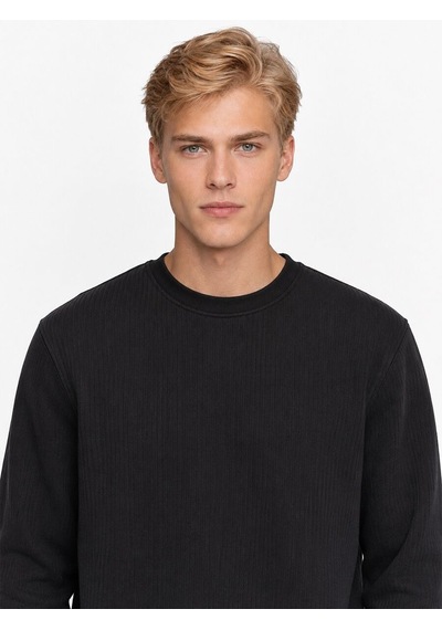 Loft Regular Fit Erkek Sweatshirt Lf2044289 Q1.v1 Siyah