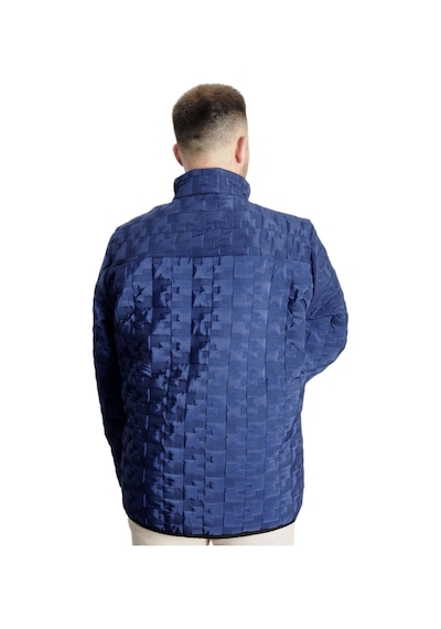 Mode Xl Büyük Beden Erkek Mont Kapitone 23623 Indigo 001