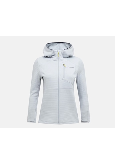 Peak Performance W Traıl Polartec Zıp Hood Kadın Günlük Sweatshirt G80183090t Beyaz