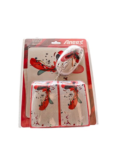 Bilgisayar Mause Hoparlör Ve Masue Pad Set