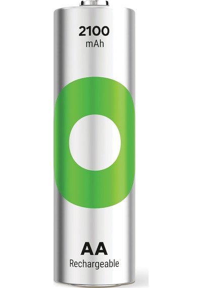 GP GP2100AAHCB4-2GBE6 2100 Serisi 2000 mAh AA Ni-MH Şarj Edilebilir Kalem Pil 4 + 2'li