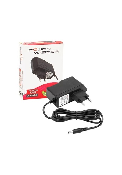 Hubrendy Sh Powermaster Pm-8113 12 Volt - 1 Amper 3.5 1.35 Mm Uçlu Priz Tipi Adaptör