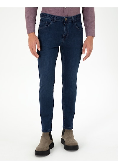 Pierre Cardin Erkek Lacivert Jean Pantolon 50295881-vr033 Lacivert