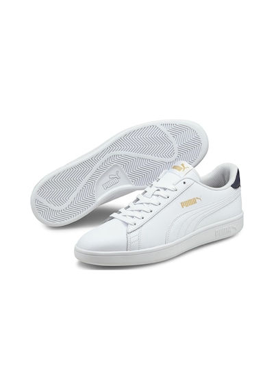 Puma Smash V2 L Beyaz Erkek Sneaker 000000000101508079 Beyaz-sıyah