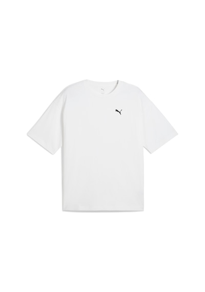 Puma Wardrobe Ess Boxy Tee Kadın T-shirt Beyaz