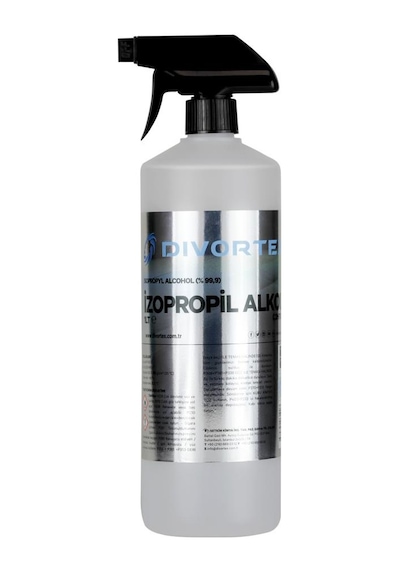 Divortex Ipa Izopropil Alkol C3H70H % 99.9 Saflık 1 Lt.