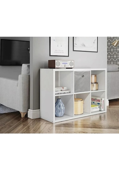 Çok Amaçlı Raf Saklama Kutusu 30 X 30 X 30 Cm Tela Gri Diğer