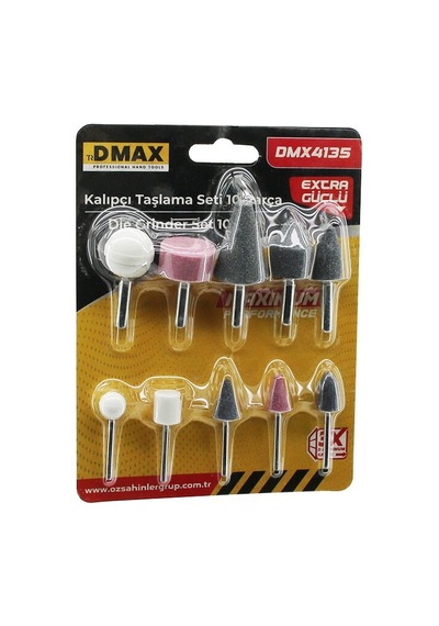 Dmax Dmx-4135 Kalıpçı Taşlama Seti 10 Parça