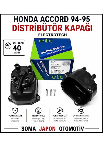 Honda Accord 94-95 Distribütör Kapağı Dstk-109